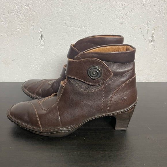 Josef Seibel Shoes - Josef Seibel Brown Leather Ankle Boot size 37